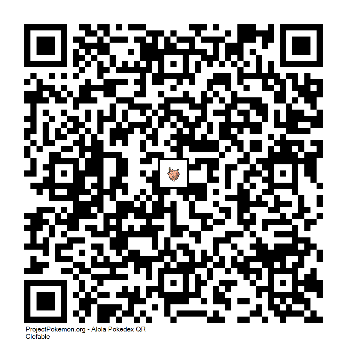 Cdigo QR de Clefable